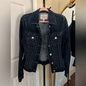 Women’s Medium True Religion Studded Jean Jacket